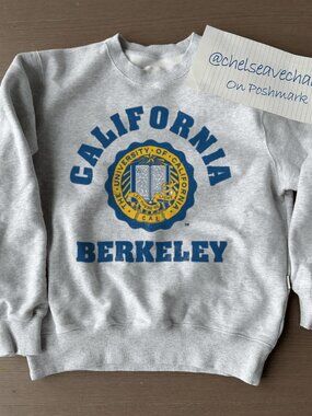 Vintage University of California Berkeley Sweatshirt, 90s UC Berkeley Shirt Tee